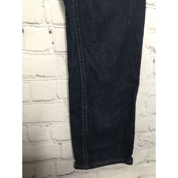 VANS Mens jeans 29X18 Dark Blue Denim Regular Fit Straight Vans Off The Wall - Picture 6 of 11